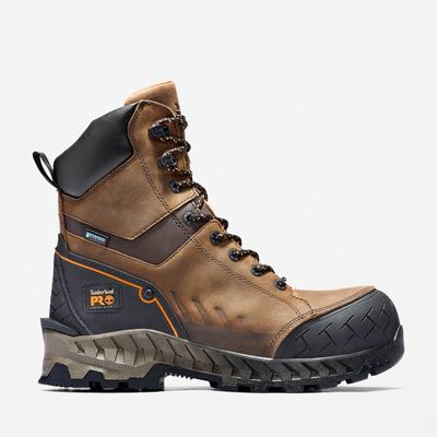 Pracovne Cizmy Timberland Pracovná Summit 8" Composite Spicou Waterproof Panske Hnede | ZU5960487