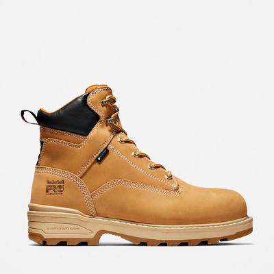 Pracovne Cizmy Timberland Resistor 6" Composite Spicou Waterproof Panske Hnede | XF0329476