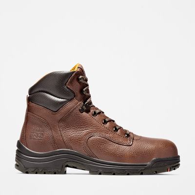 Pracovne Cizmy Timberland TiTAN 6" Alloy Spicou Panske Káva | GH5860234