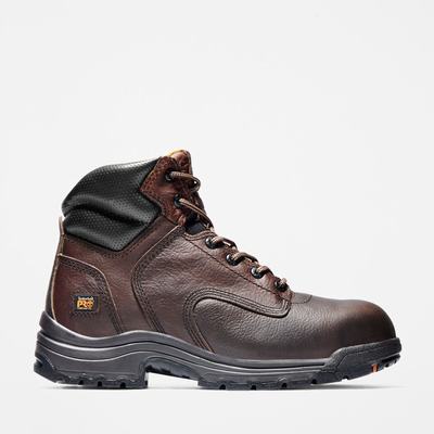 Pracovne Cizmy Timberland TiTAN 6" Composite Spicou Panske Hnede | WA1290543