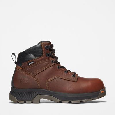 Pracovne Cizmy Timberland TiTAN EV 6" Composite Spicou Waterproof Panske Tmavo Hnede | UR3278516