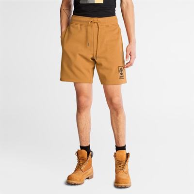 Sortky Timberland Sweatshorts Panske Hnede | DE1025978