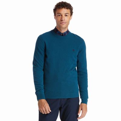 Svetre Timberland Cohas Brook Crewneck Panske Zelene | QF3548607