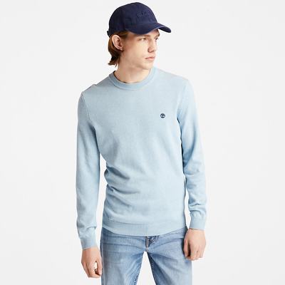 Svetre Timberland Cohas Brook Crewneck Panske Svetlo Modre | VB6352840