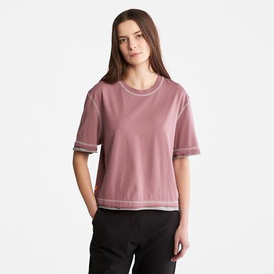 Tricko Timberland Anti-Odour Supima® Bavlnene T-Shirt Damske Nachový | BW3601452