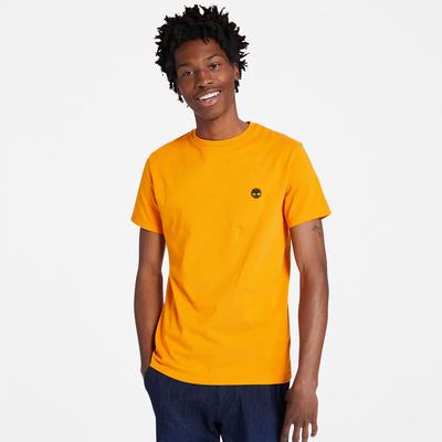 Tricko Timberland Dunstan River Crew Tee Panske Oranžové | PX7529613