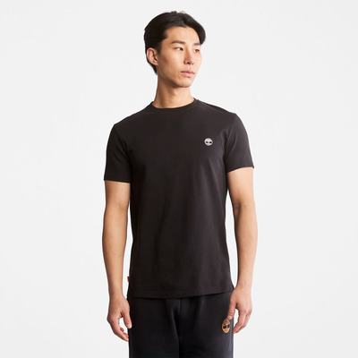 Tricko Timberland Dunstan River Crew Tee Panske Čierne | SL7930658