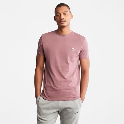 Tricko Timberland Dunstan River T-Shirt Panske Ruzove | CX5736180