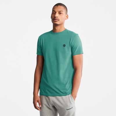 Tricko Timberland Dunstan River T-Shirt Panske Zelene | GZ5836041