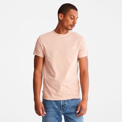 Tricko Timberland Dunstan River T-Shirt Panske Svetlo Ruzove | HQ3470528