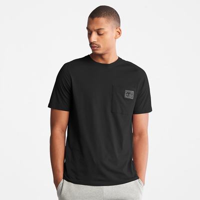 Tricko Timberland Eco-Ready Supima® Bavlnene TimberFresh™ T-Shirt Panske Čierne | LG3965480