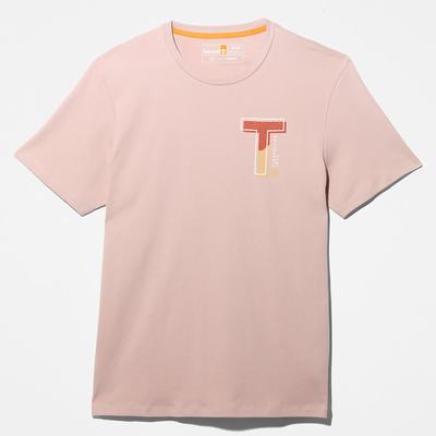 Tricko Timberland Interlock TimberFresh™ T-Shirt Panske Ruzove | RO7219830