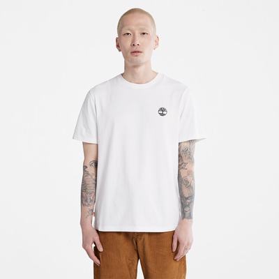 Tricko Timberland Multi-logo T-Shirt Panske Biele | QC7395840