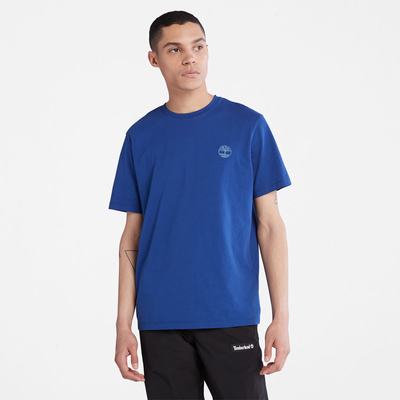 Tricko Timberland Multi-logo T-Shirt Panske Tmavo Modre | QJ4268051