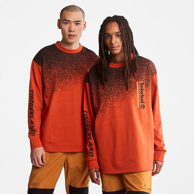 Tricko Timberland Outdoor Archive Long-sleeved Graphic T-Shirt Damske Oranžové | BP4367921