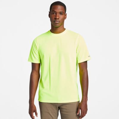 Tricko Timberland PRO® Wicking Good Kratke-Sleeve T-Shirt Panske Žlté | LY7630592