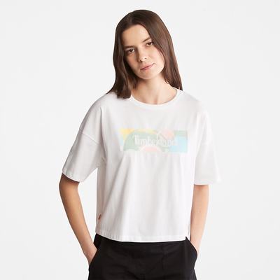 Tricko Timberland Pastel T-Shirt Damske Biele | FV7642391