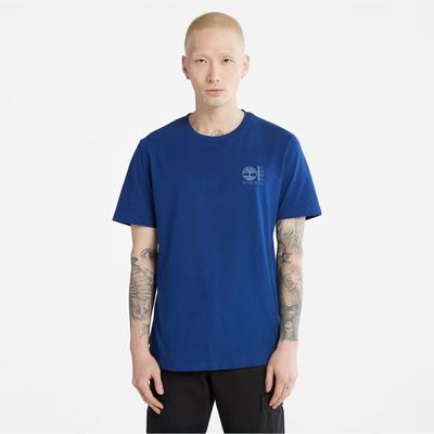 Tricko Timberland Photographic T-Shirt Panske Modre | DZ8457390