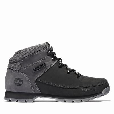 Turisticka Obuv Timberland Euro Sprint Hiker Panske Čierne Siva | HJ1745629