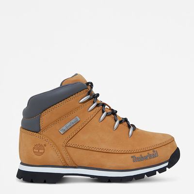 Turisticka Obuv Timberland Euro Sprint Mid Hiker Detske Žlté | DE3597160