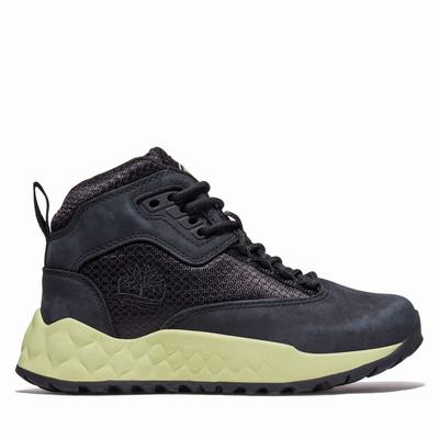 Turisticka Obuv Timberland Solar Wave GreenStride™ Hiker Detske Čierne | IU8472153