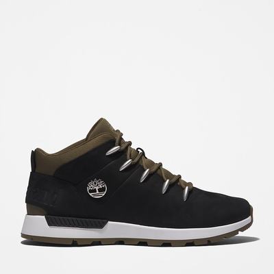 Turisticka Obuv Timberland Sprint Trekker Mid Panske Čierne | PR1687524