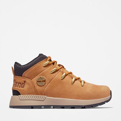 Turisticka Obuv Timberland Sprint Trekker Mid Detske Žlté | UY5683120