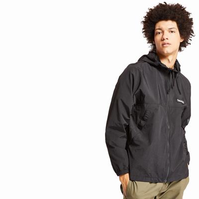 Vetrovka Timberland Full-Zip Windbreaker Panske Čierne | FS3207549