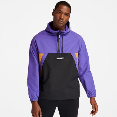 Vetrovka Timberland Zip-Neck Windbreaker Damske Tmavo Modre Čierne | IJ6975318