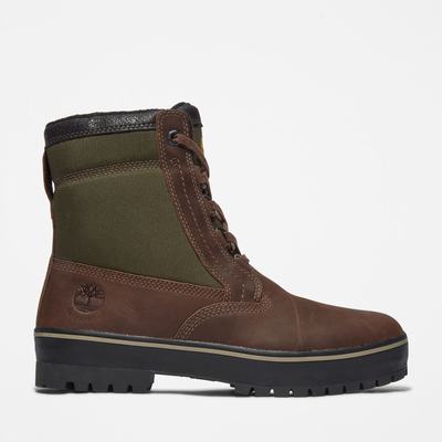 Zimne Topanky Timberland Spruce Mountain Waterproof Warm-Podsite Panske Tmavo Hnede | IG0594187